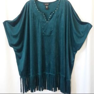 Embellished Poncho